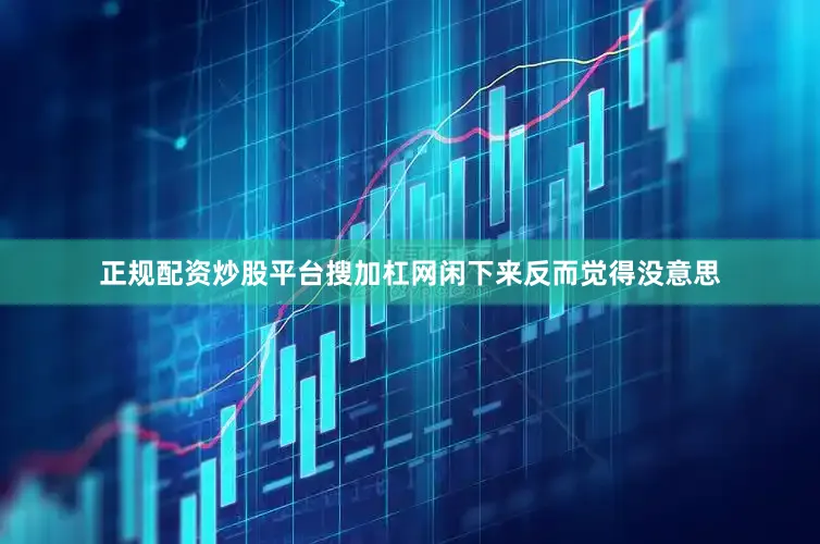 正规配资炒股平台搜加杠网闲下来反而觉得没意思