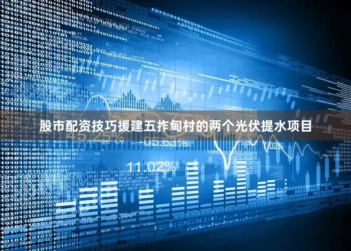股市配资技巧援建五拃甸村的两个光伏提水项目